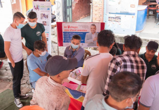 गगन थापाले आयोजना गरे फिटनेस क्याम्प
